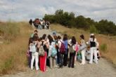 Alumnos de los centros de secundaria de Lorca realizan las prácticas de orientación en la Sierra de Tercia