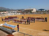 El Alcalde de Lorca inaugura las reformas acometidas en el campo de fútbol de Los Tollos, en la pedanía lorquina de La Hoya