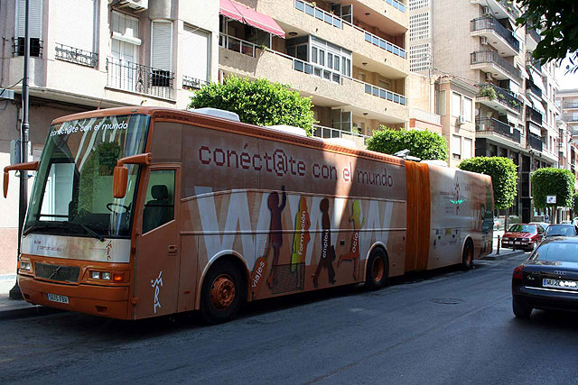 Esta semana estará en Alcantarilla el aula móvil que recorre los municipios de la Región - 1, Foto 1