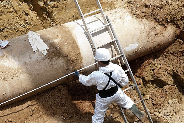 Aquagest repara una conducción en Torreciega para evitar fugas - 2, Foto 2