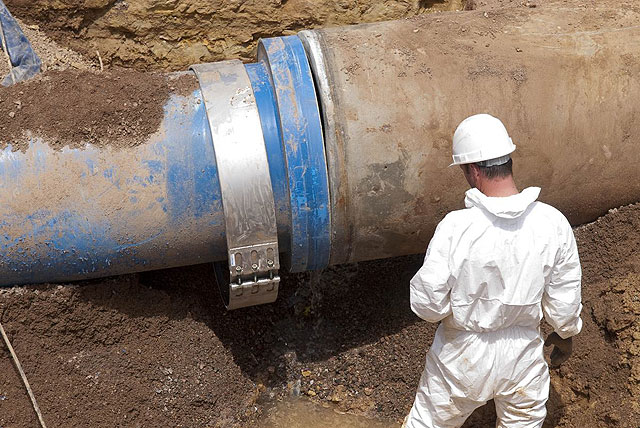 Aquagest repara una conducción en Torreciega para evitar fugas - 3, Foto 3