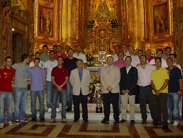 ElPozo ofrece el título de Liga a la Comunidad, el Ayuntamiento y a la Virgen de la Fuensanta - 3, Foto 3