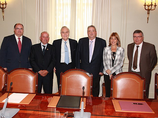 EL director del CENDOJ visita la Sala de Gobierno del TSJ - 1, Foto 1