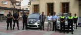 La Comunidad entrega dos nuevos vehículos patrulla para la Policía Local de Santomera