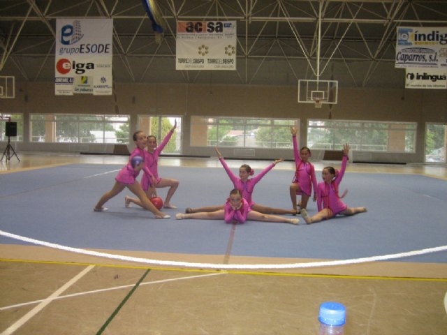 Las alumnas de la Escuela Deportiva Municipal de Gimnasia Rítmica participaron el pasado fin de semana en la Competición Interescuelas, Foto 1