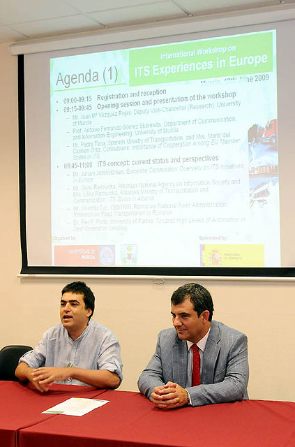 La Universidad de Murcia acogió el Workshop de ITS (nuevas tecnologías aplicadas al transporte) - 1, Foto 1