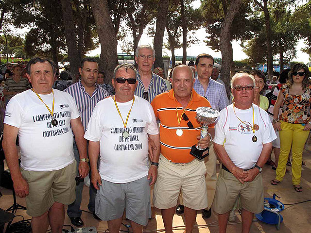 El Hogar Cartagena III equipo B, Campeones del I Campeonato Municipal de Petanca de Mayores - 2, Foto 2