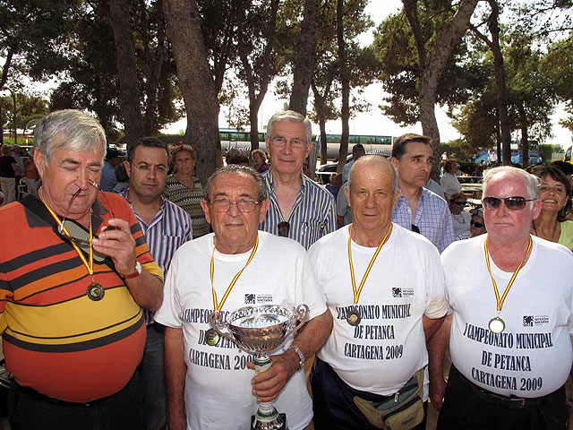 El Hogar Cartagena III equipo B, Campeones del I Campeonato Municipal de Petanca de Mayores - 3, Foto 3