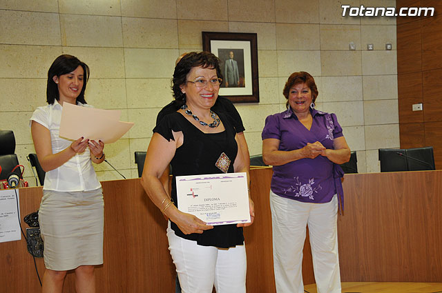 La Concejala de Mujer e Igualdad de Oportunidades clausura las actividades 08-09 con la entrega de diplomas de distintos cursos - 17