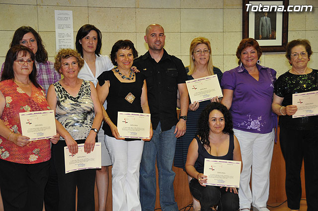 La Concejala de Mujer e Igualdad de Oportunidades clausura las actividades 08-09 con la entrega de diplomas de distintos cursos - 29