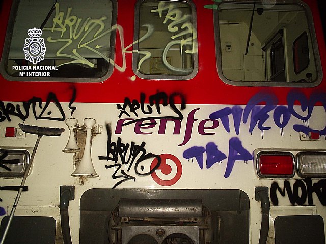 Identificados los autores de más de un millar de grafitis realizados en las calles de Murcia - 2, Foto 2