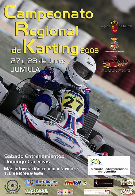 El Circuito Internacional de Jumilla, escenario de la cuarta prueba del Campeonato Regional de Karting - 1, Foto 1