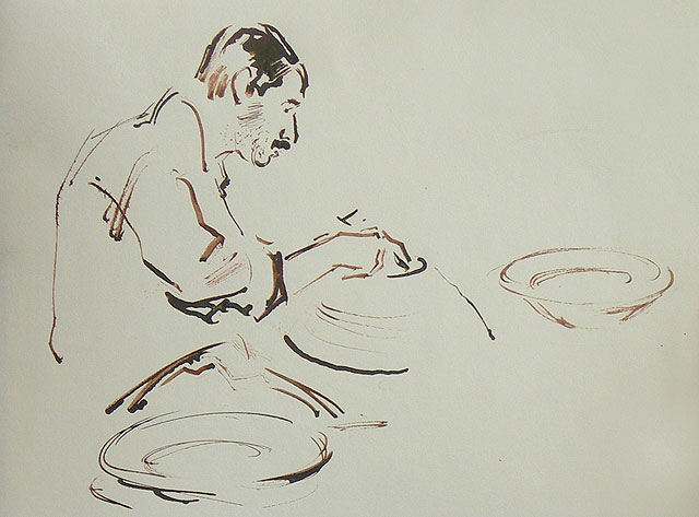 El pintor murciano Pedro Serna inaugura su exposición “Un acuarelista en Marruecos” dentro de La Mar de Arte - 1, Foto 1