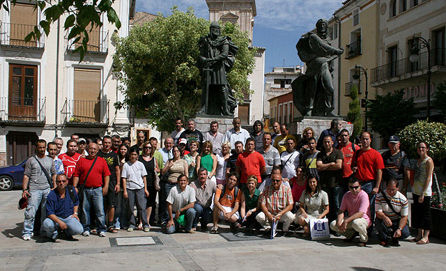 Los usuarios del programa Empleo Saludable participan en una jornada de convivencia en Caravaca - 1, Foto 1