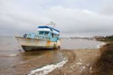 ANSE pide que se retiren las embarcaciones abandonadas y semihundidas en el Mar Menor