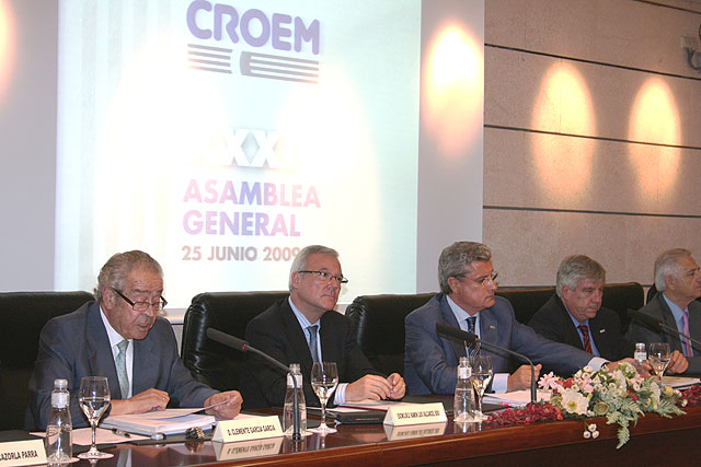 Valcárcel apela a la confianza de los empresarios murcianos frente a la “incertidumbre” que genera el Gobierno central - 1, Foto 1