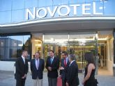 El Alcalde agradece a Novotel su compromiso con Murcia con la apertura de un nuevo hotel en “estos momentos difciles de crisis”