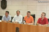Los tres grupos políticos del consistorio totanero hacen frente común y firman un manifiesto en defensa del Trasvase Tajo-Segura