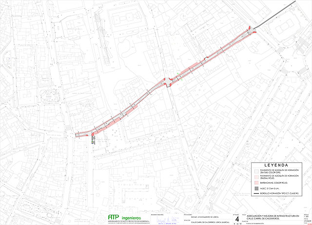 La calle carril de Caldereros contará con aceras más anchas y mejor pavimentación con el objetivo de incrementar la seguridad de los peatones - 2, Foto 2