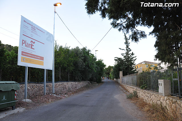 Inauguran el alumbrado público del “Camino de Los Jaboneros”, Foto 1
