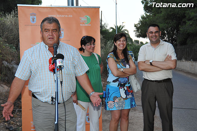 Inauguran el alumbrado pblico del “Camino de Los Jaboneros” - 8