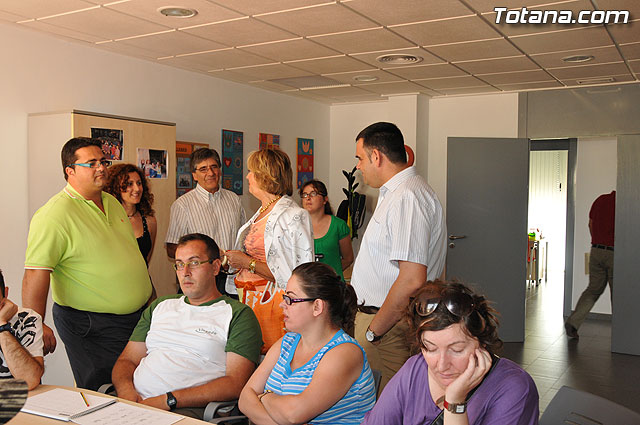 La directora general de Personas con Discapacidad del IMAS visita las dependencias municipales destinadas a colectivos de discapacitados - 37