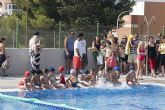 Los mazarroneros se tiran a la piscina