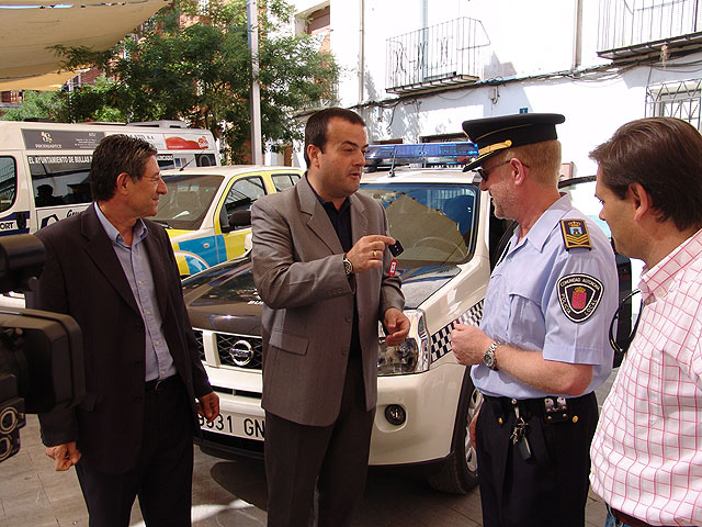 La Comunidad dota al Ayuntamiento de Bullas con tres vehículos para servicios policiales y municipales - 1, Foto 1