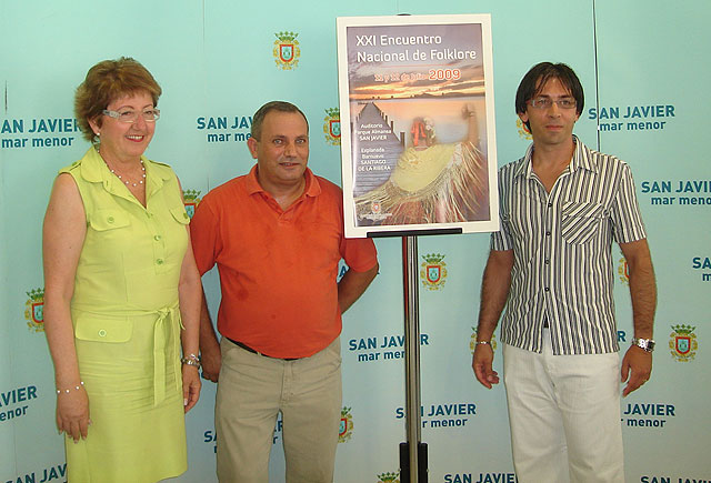 Grupos de Valladolid, Málaga, Lorca, Zeneta, San Javier y México como país invitado participarán en el XXI Festival de Folclore de San Javier - 1, Foto 1