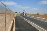La Comunidad construye un nuevo carril bici entre Santiago de la Ribera y la Base Area de San Javier