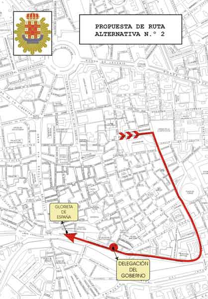 Ayuntamiento y comerciantes acuerdan tres rutas para que el derecho a manifestarse se tenga pero sin perjudicar a los negocios del centro - 4, Foto 4