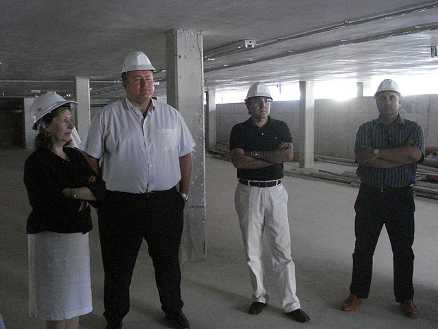 La consejera visita las obras de ampliación del Centro de Salud de La Unión - 2, Foto 2