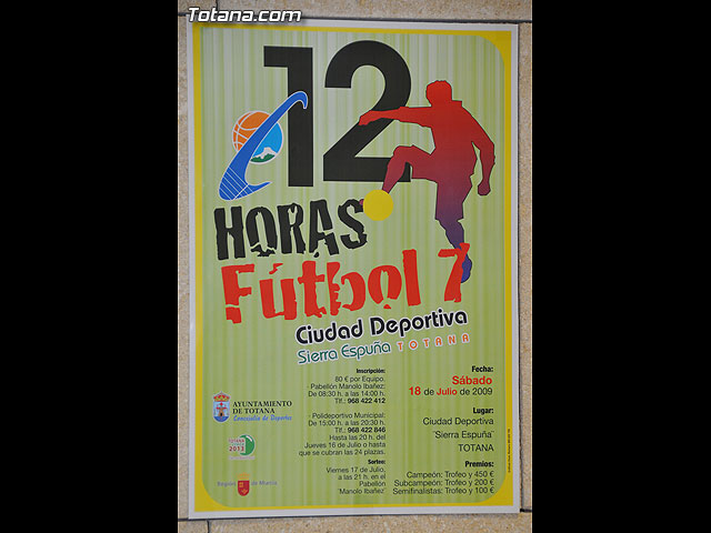 Las 12 Horas de Fútbol 7 se disputarán el sábado 18 de julio en la Ciudad Deportiva, Foto 2