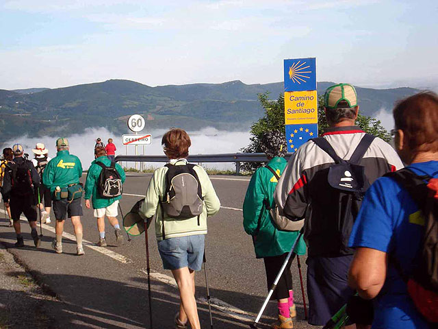 Los mayores culminan su peregrinación en la Catedral de Santiago de Compostela - 3, Foto 3