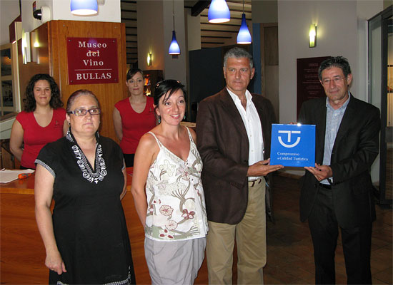 Turismo reconoce la calidad del Museo del Vino de Bullas - 1, Foto 1