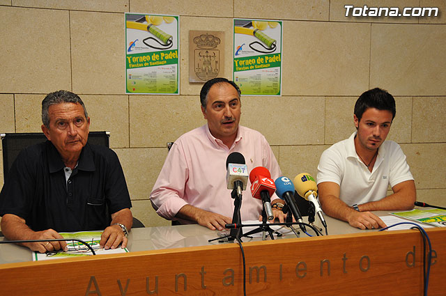 El plazo de inscripción para participar en el I Torneo de Pádel “Fiestas de Totana” finaliza el jueves 9 de julio, Foto 1