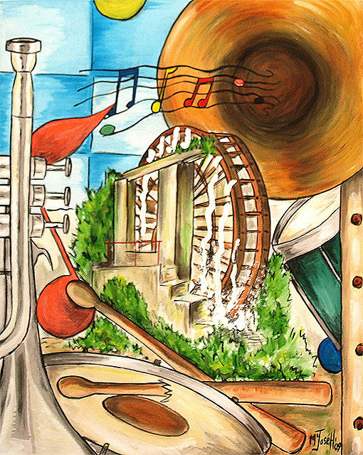 Cartel para el III Encuentro Nacional de Charangas “Villa de Abarán” - 2, Foto 2