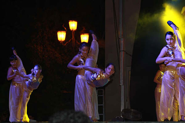 Una muestra de los ms variados bailes ilumin  la noche de Lorqu - 3