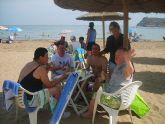 Los alumnos del Centro Ocupacional, a la playa de vacaciones