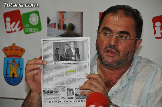 IU tacha de mentirosa compulsiva a la Presidenta del PP en Totana, Foto 1