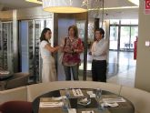 Mara Isabel Valcrcel visita el hotel Novotel