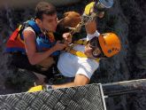 Espectacular rescate de dos excursionistas en Sierra Espuña