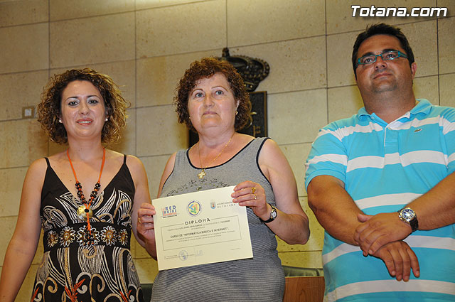 Se clausura el primer semestre de 2009 del Proyecto RAITOTANA con la entrega de diplomas a los alumnos - 28