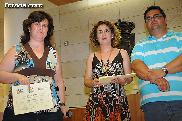 Se clausura el primer semestre de 2009 del Proyecto RAITOTANA con la entrega de diplomas a los alumnos - 30