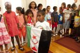Bienvenida a los niños saharauis que pasarn el verano en Cartagena
