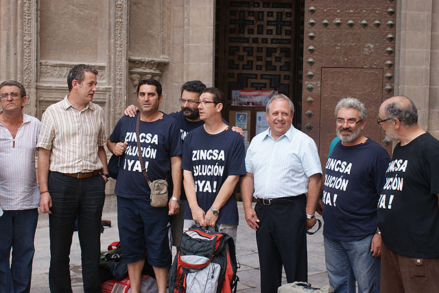 Los trabajadores de ZINCSA dejan la Catedral de Murcia tras 28 días de encierro - 1, Foto 1