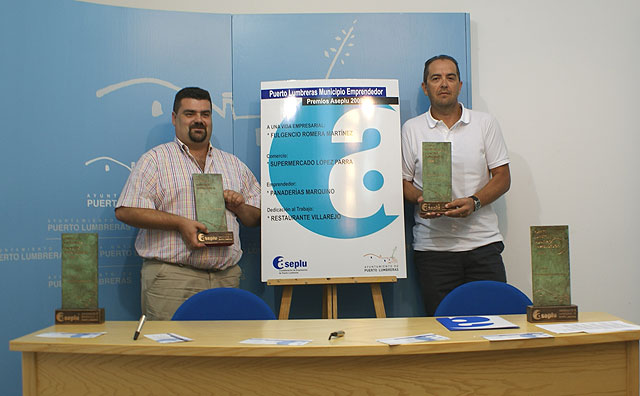 El concejal de Empresas y el presidente de ASEPLU presentan los ‘Premios Empresariales Puerto Lumbreras 2009’ - 2, Foto 2