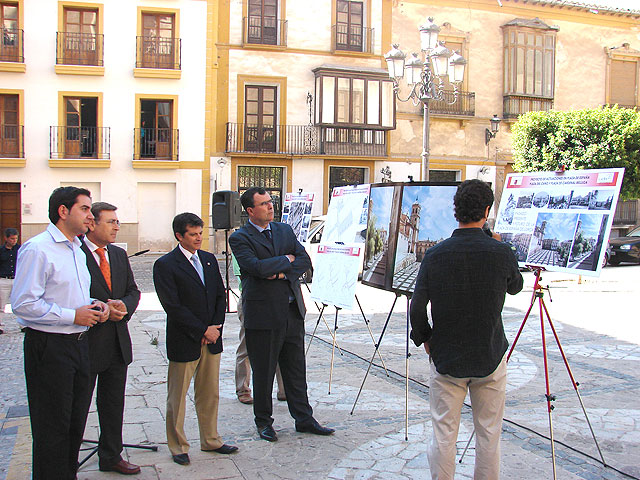 El Gobierno regional destinará 1,3 millones de euros a la remodelación de la Plaza de España de Lorca y su entorno - 1, Foto 1