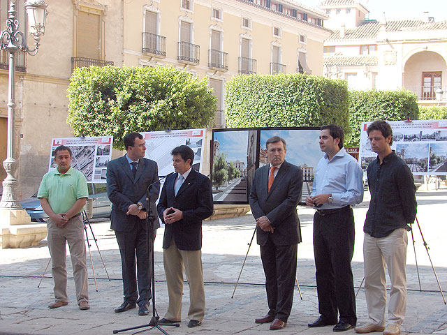 El Gobierno regional destinará 1,3 millones de euros a la remodelación de la Plaza de España de Lorca y su entorno - 2, Foto 2