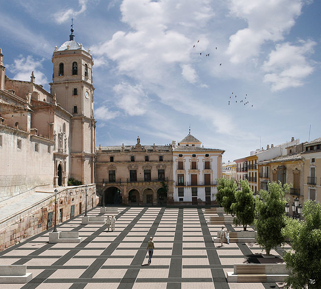 El Gobierno regional destinará 1,3 millones de euros a la remodelación de la Plaza de España de Lorca y su entorno - 4, Foto 4